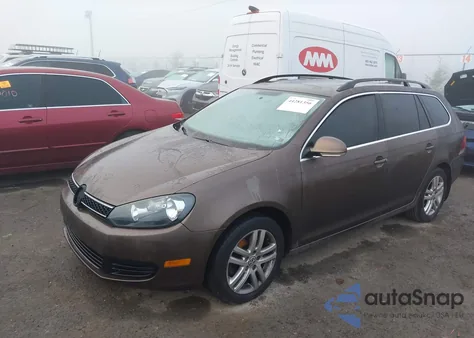 2011 Volkswagen Jetta Sportwagen 2.0L Tdi из США, поврежденный, VIN 3VWPL7AJ7BM672107